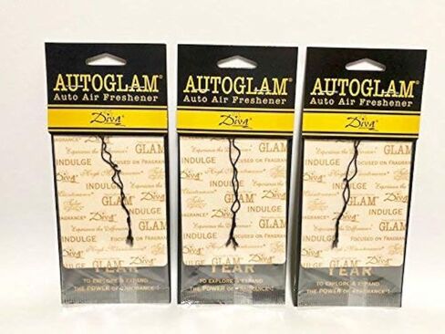 Tyler Candles Autoglam Auto Air Freshener, Diva, Set of 6 in Saudi Arabia