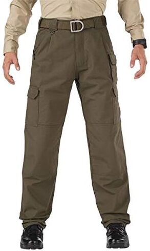 5.11 Tactical Men's Active Work Pants, Superior Fit, Double Reinforced, 100% Cotton, Grey, 42W x 30L, Style 74251 in Kuwait