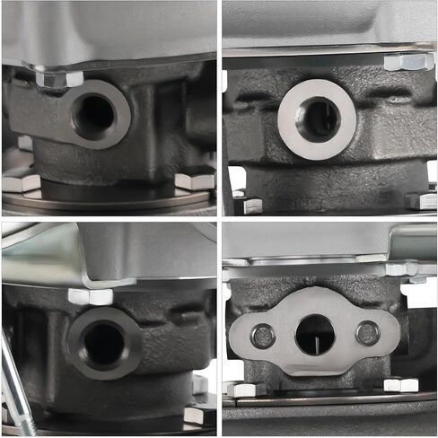 MaxPeedingRods GT28 GT2871 Turbo Charger مع حشوات للمحرك 1.5L-2.0L ، لنيسان 240SX 1989-1998 ، سلسلة VL الأساسية in Kuwait