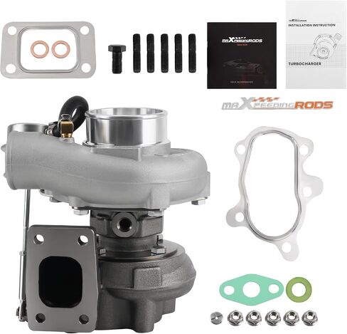 MaxPeedingRods GT28 GT2871 Turbo Charger مع حشوات للمحرك 1.5L-2.0L ، لنيسان 240SX 1989-1998 ، سلسلة VL الأساسية in Kuwait