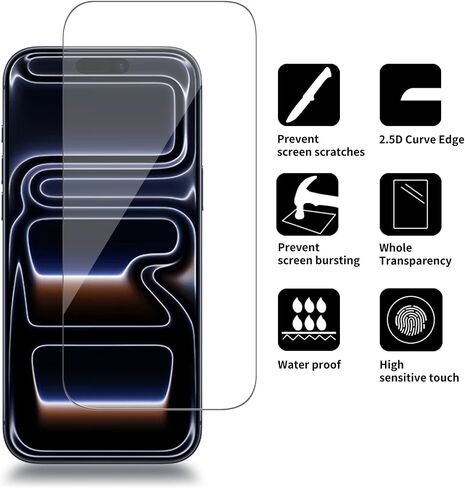 4 Pack Glass Screen Protector Compatible for iPhone8/7/6/6s/iPhone SE (2022)/iPhone SE (2020) 4.7-Inch [9H Hardness]-HD Screen Tempered Glass, Scratch Resistant,Easy Install [Case Friendly] in Saudi Arabia