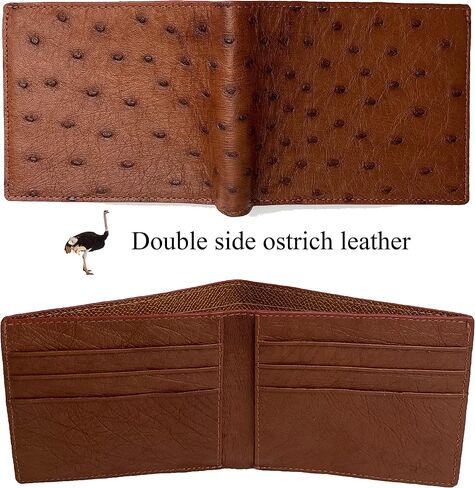 HATA Men Leather Wallet Croc RFID Blocking Front Pocket AIIigator Handmade Gift For Birthday Wedding Anniversary Father's Day in Saudi Arabia