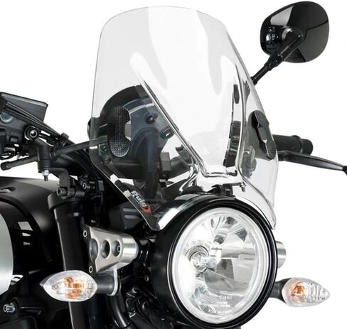 مناسبة لـ Phantom 750 Shadow 1998-2024 2023 2022 الزجاج الأمامي الزجاج الأمامي مع أجزاء الدراجات النارية ذات قوسين Shadow Phantom 750 (أسود) in Kuwait