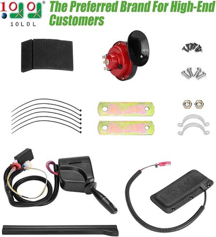 10L0L Golf Cart Light Kit for EZGO Freedom TXT / T48 Gas & Electric 2014-up, Headlight Taillight with Turn Signal Switch Horn Button, Blinker & Brake Light Switch (Must work on 12V) in Saudi Arabia