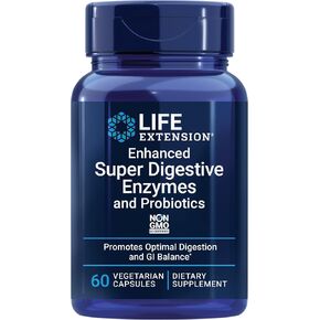 Life Extension Enhanced Super Digestive Enzymes and Probiotics, 90 Vegetarian Capsules in Saudi Arabia
