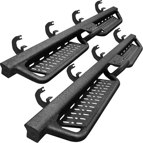 Running Boards Compatible with 2019-2025 Chevy Silverado/GMC Sierra 1500 Double Cab, 2020-2025 Silverado/Sierra 2500HD 3500HD Double Cab, Running Boards Compatible with Silverado Extended Cab. in Saudi Arabia