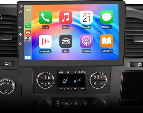 Car Radio for Chevy Silverado 2007-2013 GMC Sierra Yukon Android 13 Replacement Upgrade Stereo with CarPlay Android Auto in Saudi Arabia