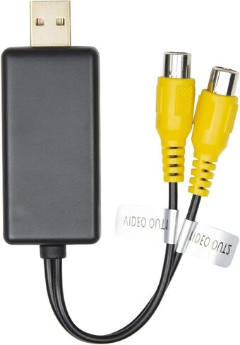 Ainavi Video Out Adapter - USB to RCA Adapter - USB إلى CVBs Cable فقط متوافق مع شاشة مسند Stereo للسيارة العلامة التجارية (USB2RCA) in Kuwait