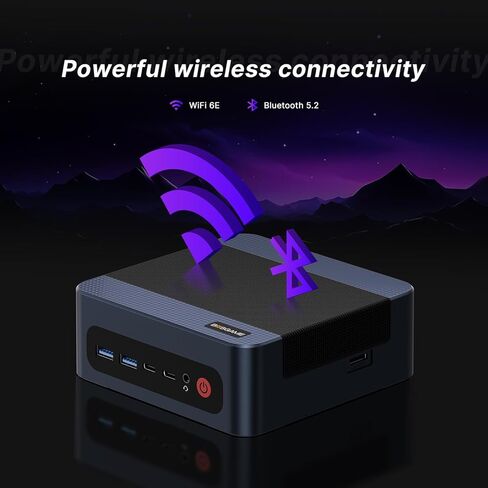 N150 Mini PC E3, Twin Lake N150(Beat N100/N95, up to 3.6GHz), 16GB DDR4 RAM 512 SSD Mini Computers,11 Pro Desktop 4K Dual Display/HDMI/WiFi/BT/LAN for Home/Office in Kuwait
