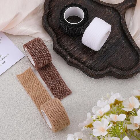 4 Pack Self Adhesive Bandage Wrap, Elastic Bandage Tape for Broken Toes Fingers Protector, Wrist Ankle Sprains Swelling in Kuwait