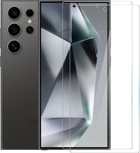 TENOC Screen Protector for Samsung Galaxy S22 & S23, 2-Pack Clear 9H Tempered Glass Film Cover Sensor Protection Case Friendly for 6.1 inch in Saudi Arabia