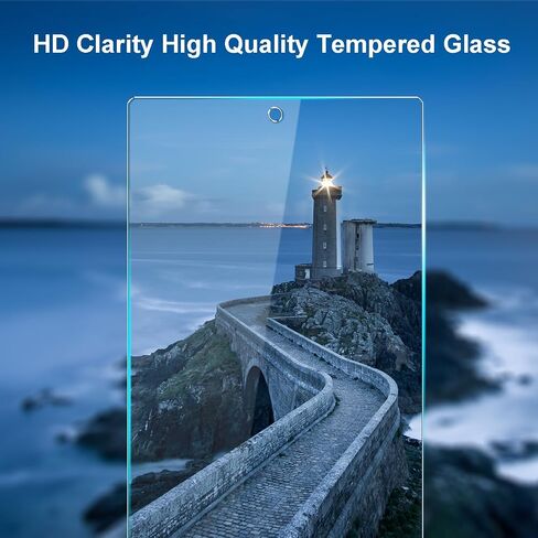 TENOC Screen Protector for Samsung Galaxy S22 & S23, 2-Pack Clear 9H Tempered Glass Film Cover Sensor Protection Case Friendly for 6.1 inch in Saudi Arabia