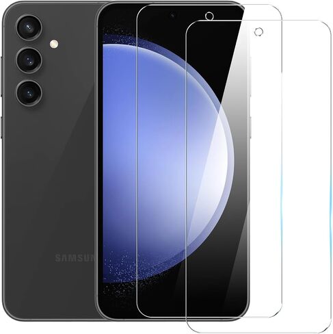 TENOC Screen Protector for Samsung Galaxy S22 & S23, 2-Pack Clear 9H Tempered Glass Film Cover Sensor Protection Case Friendly for 6.1 inch in Saudi Arabia