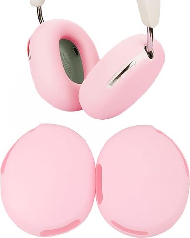 Adhiper Silicone Case Cover for Sonos Ace Headphones, Sweat Ear Pads Cover/Headphone Cover Accessories for Sonos Ace, Sweatproof & Easily Washable (Black) in Saudi Arabia