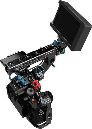 KONDOR BLUE x Armando Ferreira | Mondo Ties Cable Management Clips for Cameras | Cable Organization, 1/4"-20 Mounted, Holds 2-3 Cables, & Supports up to 20lbs of Force (5-Pack) | Orange in Saudi Arabia