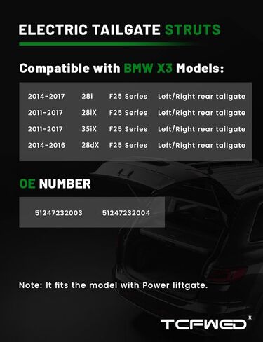 1Pair Power Lift Support Shock Strut Compatible with Volvo XC60 3.2/T5/T6 Sport Utility,T6 Ocean Race 2012-2017,Rear Tailgate Left Side & Rear Tailgate Right Side,Replace # 31386705(L) 31386706(R) in Kuwait