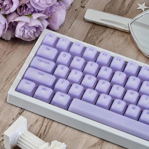 113 Keys Cute Pink Keycap, Cherry Profile Silicone Keycaps Set for 60% 65% 75% 95% Mechanical Keyboards Cherry Mx Gateron Swithes in Saudi Arabia