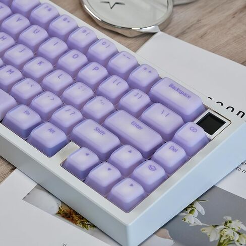 113 Keys Cute Pink Keycap, Cherry Profile Silicone Keycaps Set for 60% 65% 75% 95% Mechanical Keyboards Cherry Mx Gateron Swithes in Saudi Arabia