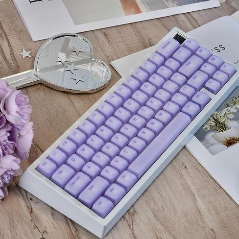 113 Keys Cute Pink Keycap, Cherry Profile Silicone Keycaps Set for 60% 65% 75% 95% Mechanical Keyboards Cherry Mx Gateron Swithes in Saudi Arabia