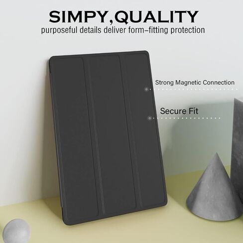 Cover for Samsung Galaxy Tab A9 Plus 11 inch Case Cover, Smart Flip Case Cover for Samsung Galaxy Tab A9+ 11 inch Translucent Back with Stylus Pen, Dark Blue in Kuwait