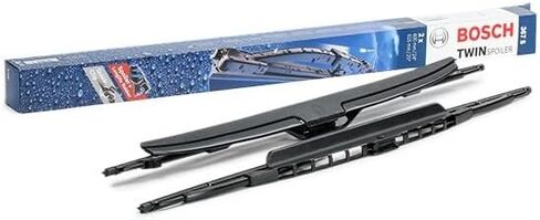 BOSCH 3397007523 AeroTwin OE Replacement Wiper Blades Driver & Passenger Side - Set of 2 (26" & 17") Side Lock 19mm in Saudi Arabia