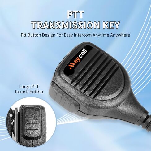 Walkie Talkie Earpiece with Mic, Radio Earpiece, Compatible with Retevis RT22 RT68 RT21 H-777 H-777S RT86, Baofeng UV-5R 888S pxton Kenwood Two Way Radios, G Shape Headset, 2 Pin(5 Pack) in Saudi Arabia
