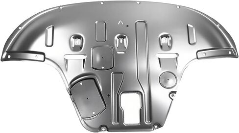 درع دفقة المحرك يناسب Hyundai Sonata 2024 2025 حراسة حالة المحرك السفلى تحت غطاء محرك ملاءمة لخطوطة الطين في سوناتا الأمامية بما في ذلك أجهزة المسمار in Kuwait