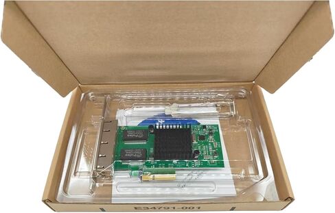 PCIe Network Card, 1Gb Ethernet Network Adapter, PCI Express X1, 10/100/1000Mbps Dual RJ45 Ports Adapter Converter, with Intel 82576 Chip for Windows/Windows Server/Linux in Saudi Arabia