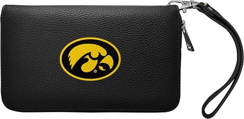Littlearth NCAA Purdue Boilermakers Zip Organizer Wallet, Team Color, 4" x 7.5" x 1" in Saudi Arabia