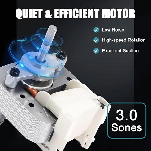 S0504B000 Motor Assembly for Broan-Nutone 769RL B Unit, 763RLN, 763RL, 769RL-R01, 763RLN-R01, VF707RCN, 757 Bathroom Exhaust Fan Motor, JESP-61K13/C-87547 Fan Motor Replacement Parts in Kuwait