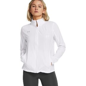 Under Armour Womens Squad 3.0 Warmup Full Zip Jacket Black XL in Kuwait