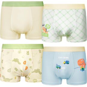 Ruby&Tang Toddler Underwear Little Boys Cotton Boxer Briefs Children Comfortsoft Panties Size 2T 4T 6-7Years(4-pack) in Saudi Arabia