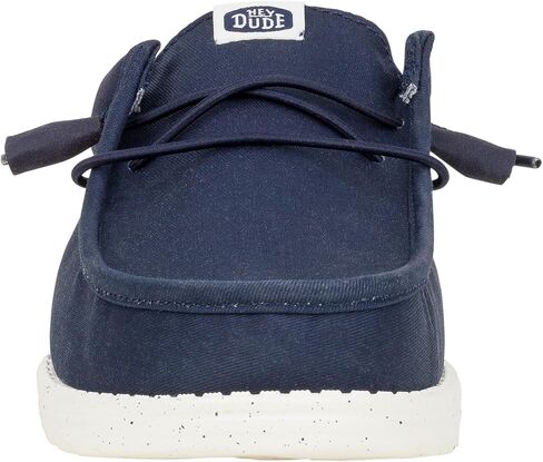 Heydude Wally Slip Stretch Sox Billed Denim/Sargasso Blue Size 11 ، أحذية رجال ، متسكعون للرجال ، مريح وخفيف الوزن in Kuwait