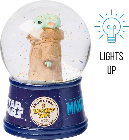 Silver Buffalo Disney Haunted Mansion Boxed Light Up Snow Globe Featuring Madame Leota, 45mm in Saudi Arabia