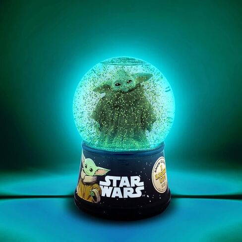 Silver Buffalo Disney Haunted Mansion Boxed Light Up Snow Globe Featuring Madame Leota, 45mm in Saudi Arabia