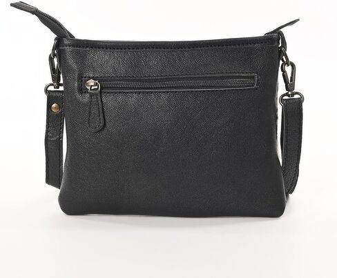 Western Cowhide Tooled Leather Small Crossbody Bag Cowgirl Fashion Purse with Adjustable Detachable Shoulder Strap in Saudi Arabia