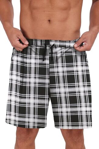بيجامات رجال مجموعة خفيفة الوزن ليلا الصيف PJS Sleepwear ناعمة مريحة الأكمام in Kuwait