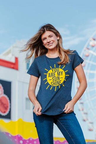 المرأة أنت بلدي Sunshine T Shirt مضحك الصيف تي شيرت الرسم رائعتين in Kuwait