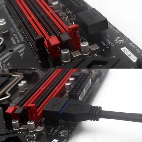 USB 3.0 19/20 محول دبوس الذكور إلى الإناث ؛ USB19/20 PIN محول تمديد الرأس الداخلي دبوس in Kuwait