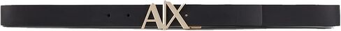 Armani Exchange Men Glish Leather Leather Logo Belt in Saudi Arabia