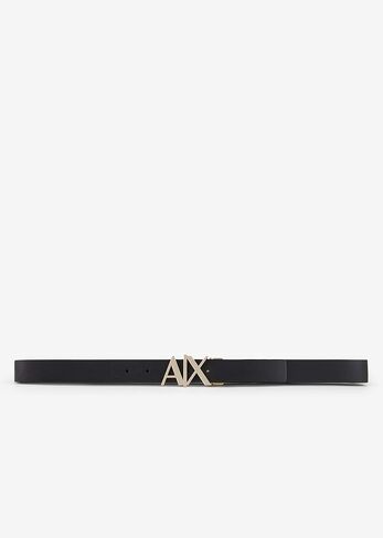 Armani Exchange Men Glish Leather Leather Logo Belt in Saudi Arabia