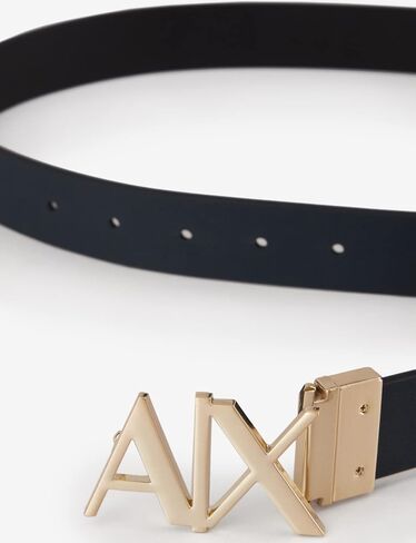 Armani Exchange Men Glish Leather Leather Logo Belt in Saudi Arabia