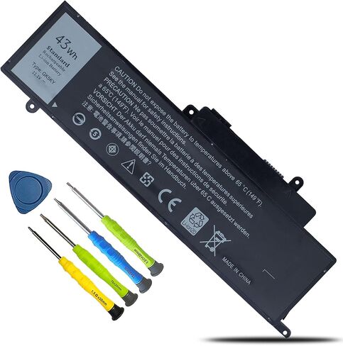 68WH GJKNX LAPTOP BATTERY استبدال Dell Latitude 5480 5580 5280 5288 5488 5590 5591 5490 5491 5495 E5480 E5580 E5490 E5590 Precision 15320 3530 Serie Dy9nt 5yhr4 in Kuwait