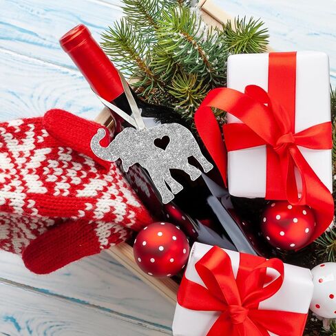 Thank You Gifts for Women, Sister, Best Friends, Coworkers - Friendship Elephant Ornament with Story Card - Christmas, Birthday Gifts for Friends - Elephant Gift for Women - Acrylic Ornament​ in Kuwait