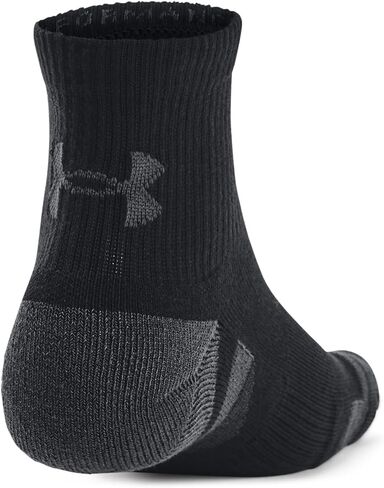Under Armour Unisex UA Performance Tech Quarter Socks 3-Pack - Sweat Wicking Accessories MD in Kuwait