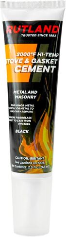 Rutland Stove Gasket Cement Black 10.3 Oz Cartridge - 78 in Kuwait