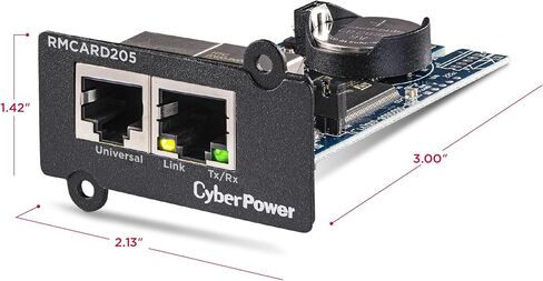 CyberPower RMCARD400 - SNMP/HTTP 100Mbit Solution لجميع سلسلة PR ، أو OLS/OL in Kuwait