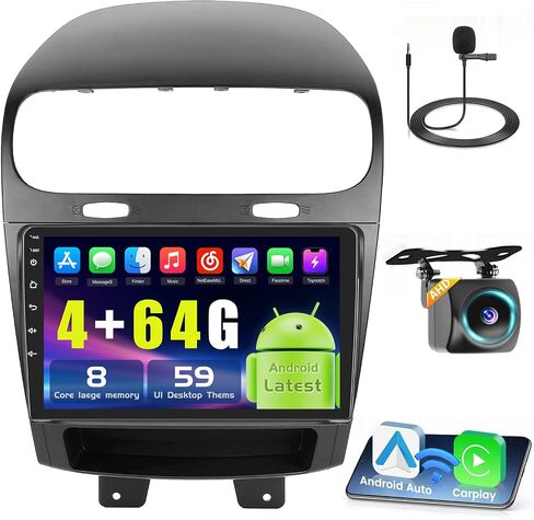 2+64G Android 13 CarPlay Car Stereo Radio for KIA Cerato K3 Forte 2013-2018, 9'' HD Touch Screen Compatible with Android Auto, AHD Backup Camera, GPS Navigation, WiFi, FM RDS in Saudi Arabia