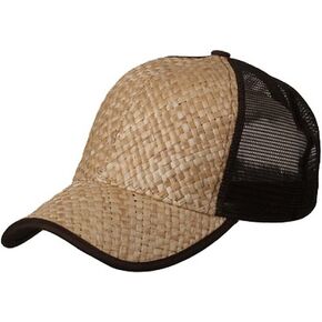 Straw Trucker Cap