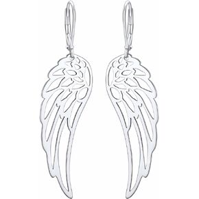 925 Sterling Silver Angel Wings/Butterfly Vintage Earrings for Women, Hypoallergenic, Lightweight Comfy Earrings, Come Gift Box
